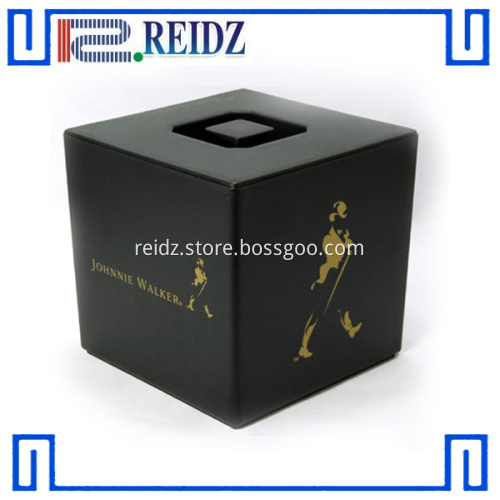 Plastic cube shape wine cooler bucket